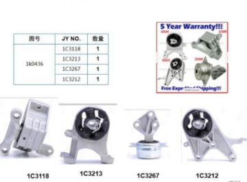 1K0436 Motor Trans Mount Set A5398,A5503 FOR 2009-2012 Chevrolet Malibu 2.4L 6Spd
