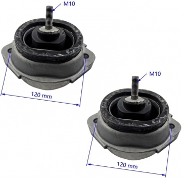 1K0317 2PCS Front Engine Motor Mount Kit for BMW X5 E53 2000-2006 3.0L 4.4L 4.6L 4.8L | OE-Spec Replacement