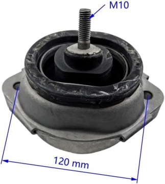 1K0317 2PCS Front Engine Motor Mount Kit for BMW X5 E53 2000-2006 3.0L 4.4L 4.6L 4.8L | OE-Spec Replacement